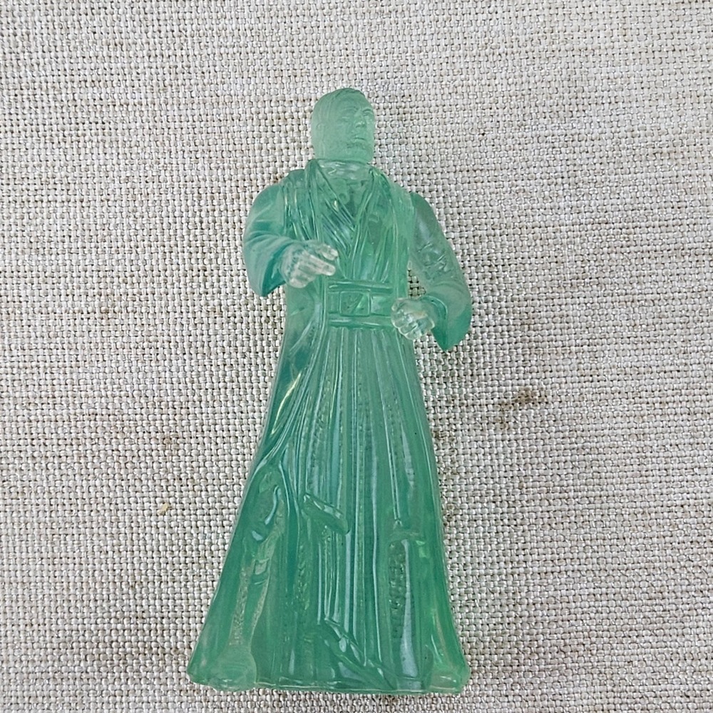 Kenner Star Wars Obi-Wan Kenobi 3.75 Power of the Force Spirit Green 1997 Figure